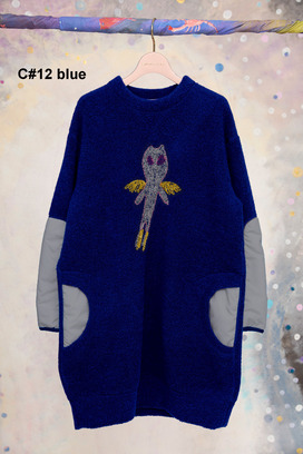 59.Kira kira alien angola Pile Dress 詳細画像