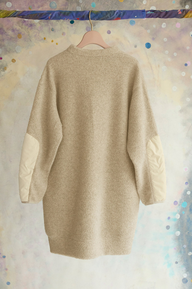 59.Kira kira alien angola Pile Dress 詳細画像 beige 3