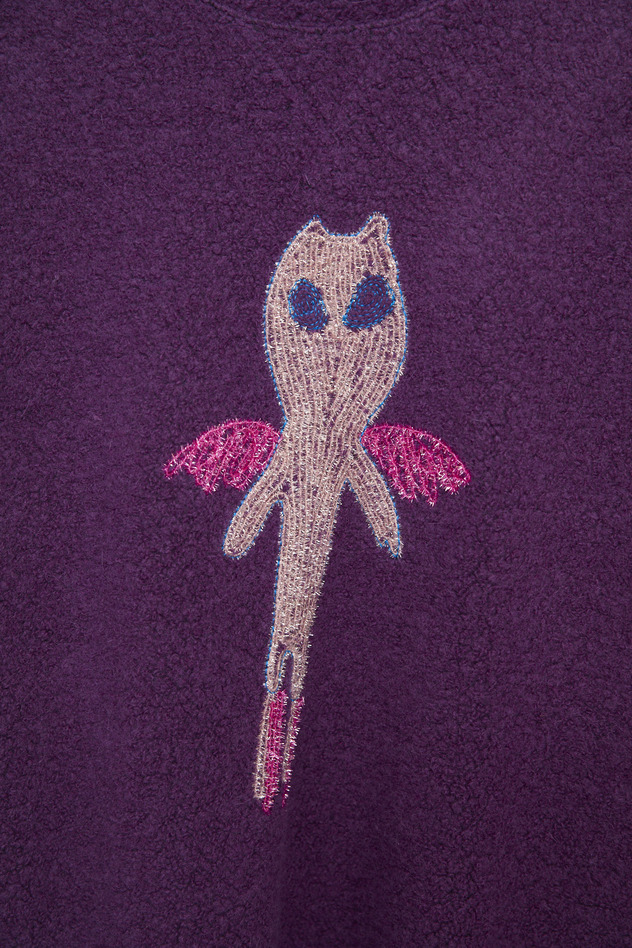 59.Kira kira alien angola Pile Dress 詳細画像 beige 5