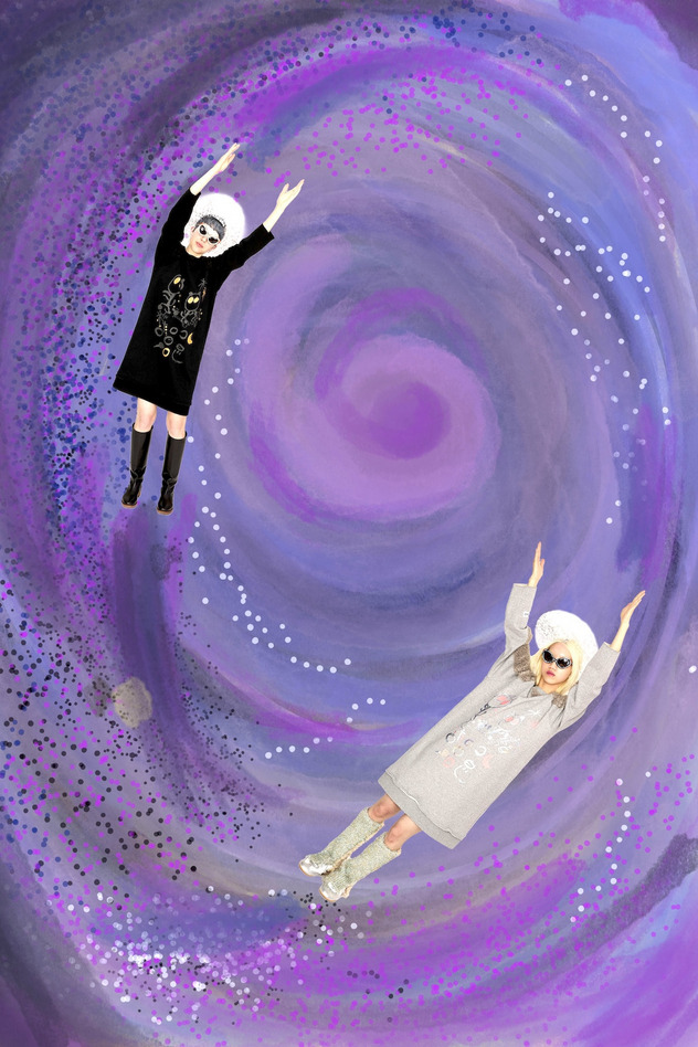 68.LOOK at Cats Urake Dress 詳細画像 off white 12