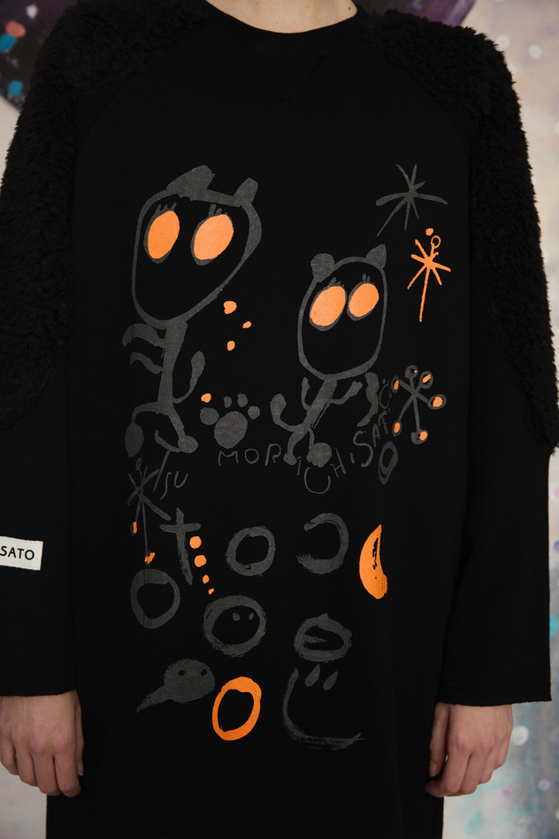 68.LOOK at Cats Urake Dress 詳細画像 off white 3