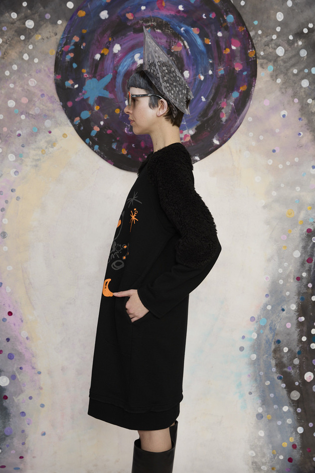 68.LOOK at Cats Urake Dress 詳細画像 off white 5