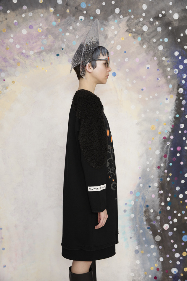 68.LOOK at Cats Urake Dress 詳細画像 off white 7