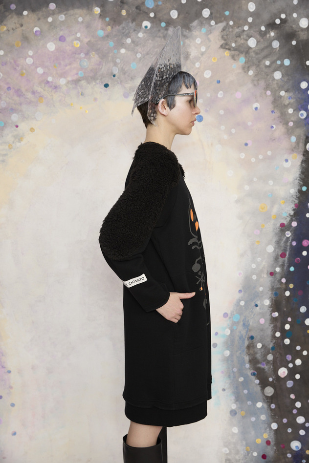 68.LOOK at Cats Urake Dress 詳細画像 off white 8