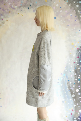 57.Kira kira alien airy knit Dress 詳細画像