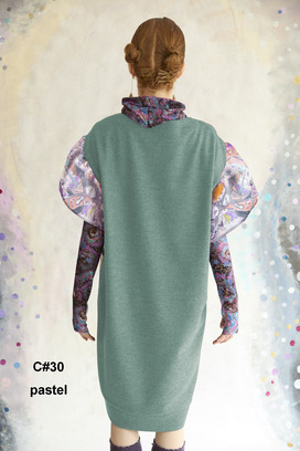 49.Dancing Universe Jersey Dress 詳細画像