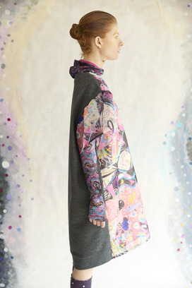 49.Dancing Universe Jersey Dress 詳細画像