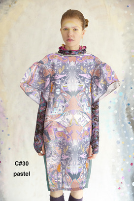 49.Dancing Universe Jersey Dress 詳細画像