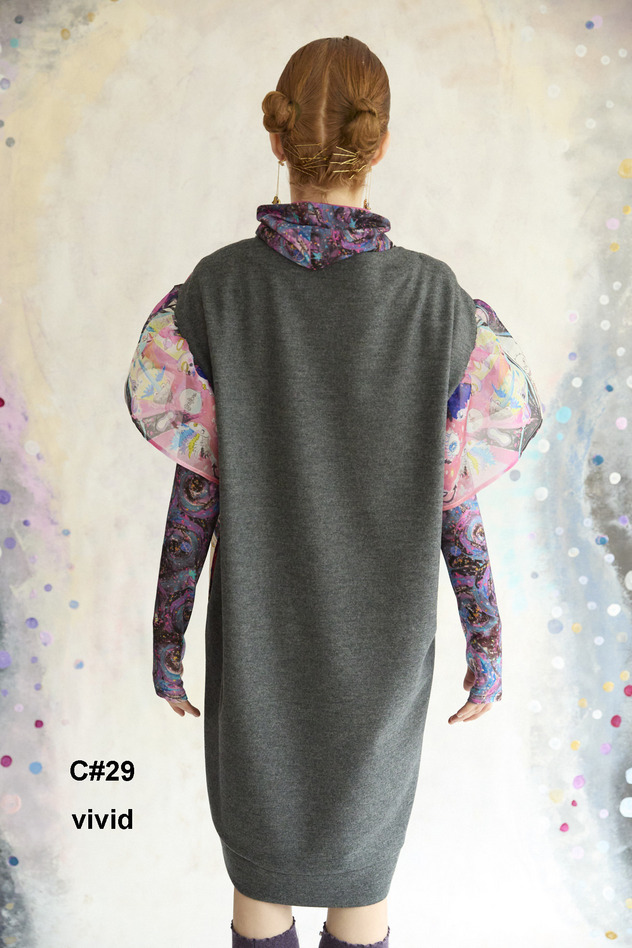 49.Dancing Universe Jersey Dress 詳細画像 vivid 2