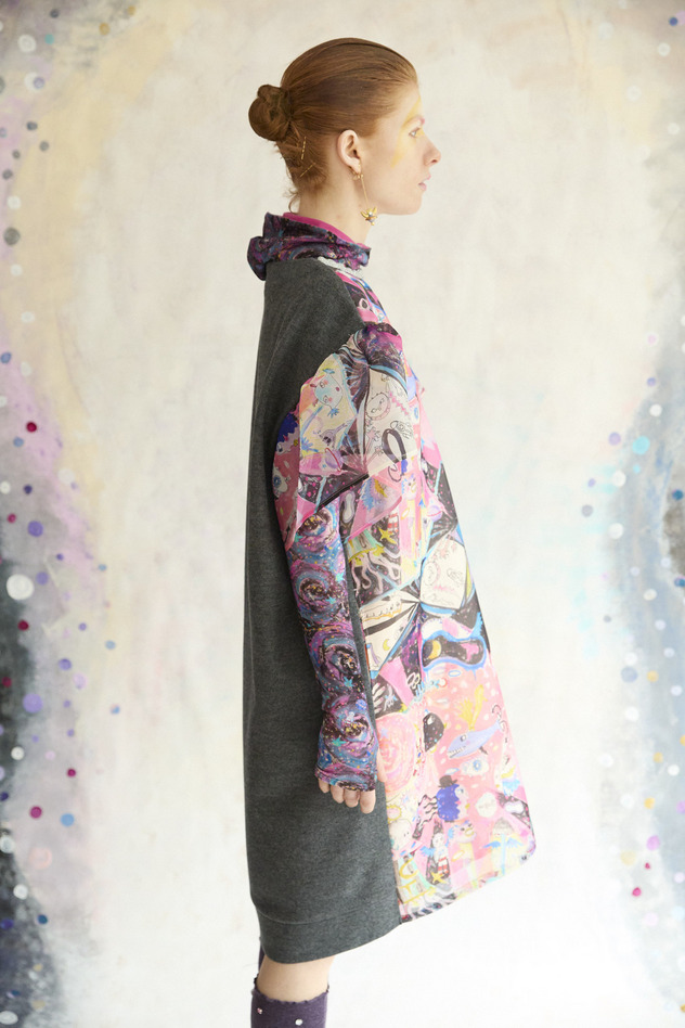 49.Dancing Universe Jersey Dress 詳細画像 vivid 4