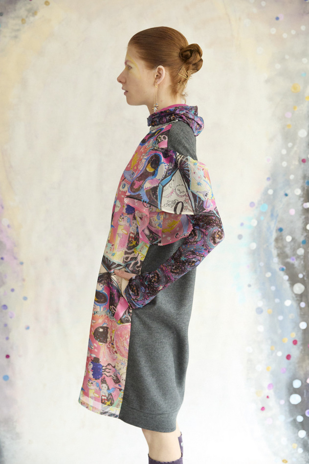 49.Dancing Universe Jersey Dress 詳細画像 vivid 7