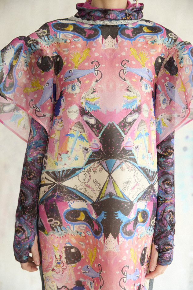 49.Dancing Universe Jersey Dress 詳細画像 vivid 8