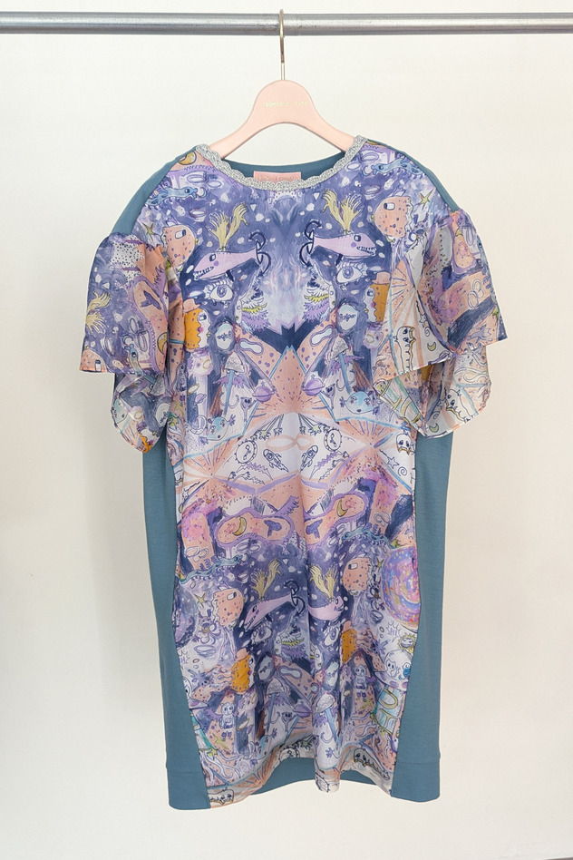 Dancing Universe Jersey Dress 詳細画像 vivid 9