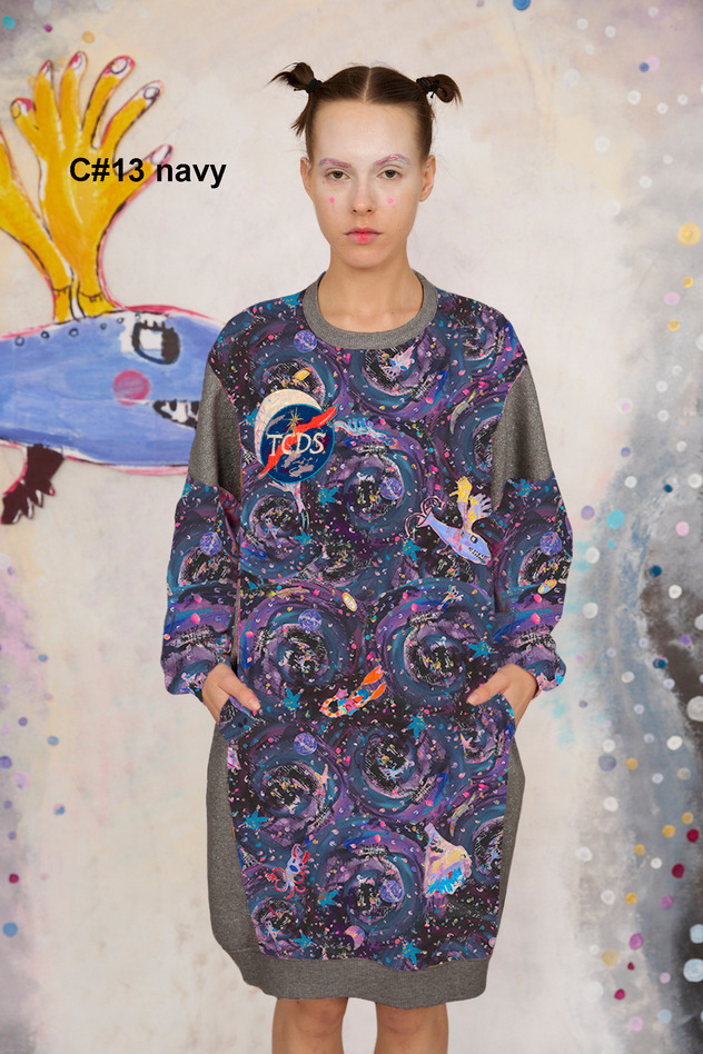 7.Andromeda urake Dress 詳細画像 navy 1