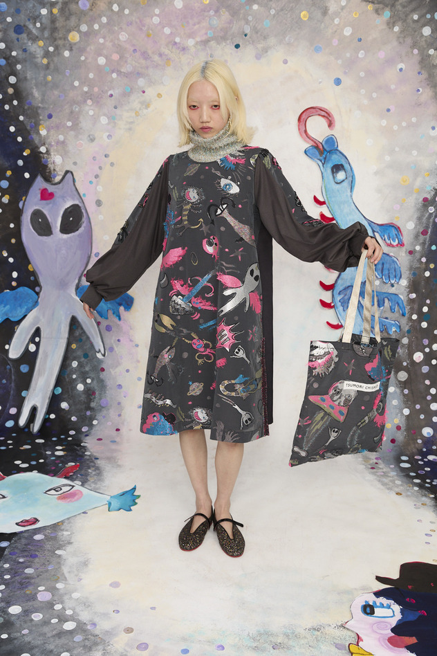 114.Space Walk JQ Dress 詳細画像 cream 2