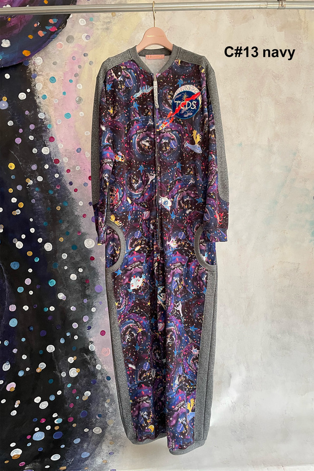 9.Andromeda urake Jumpsuit 詳細画像 navy 2