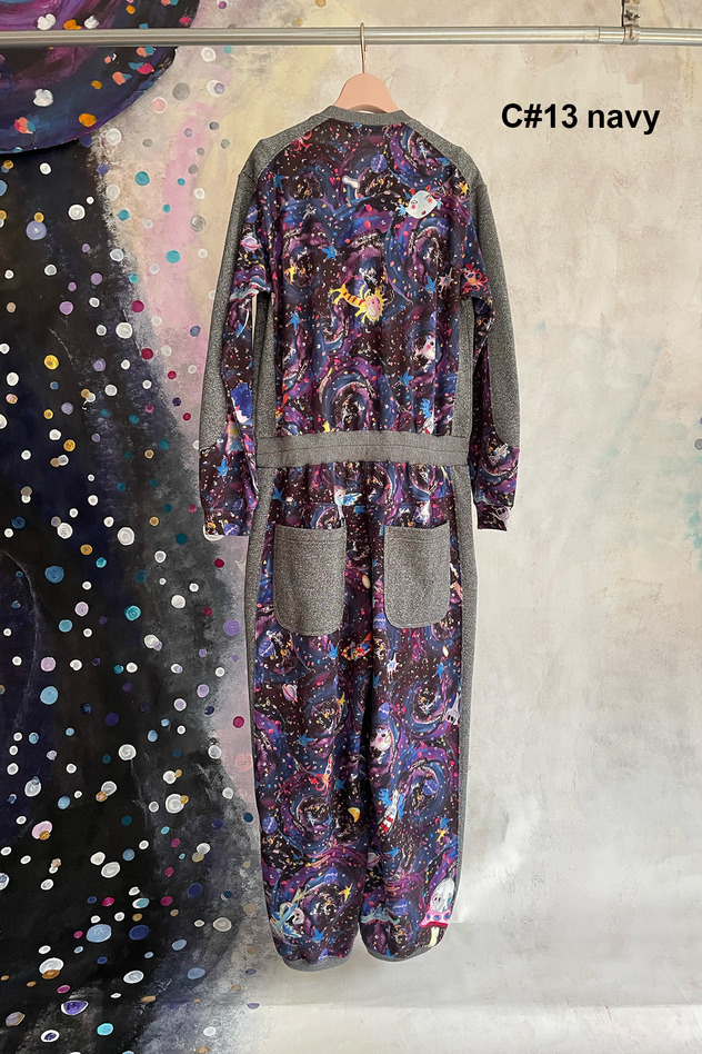 9.Andromeda urake Jumpsuit 詳細画像 navy 3