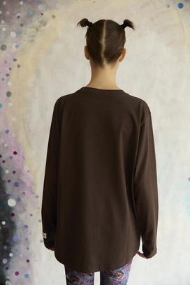 71.Kirakira Alien Embroidery Jersey Long-T 詳細画像