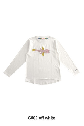 71.Kirakira Alien Embroidery Jersey Long-T 詳細画像