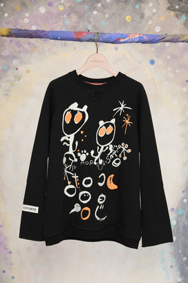 67.LOOK at Cats Urake Tops 詳細画像