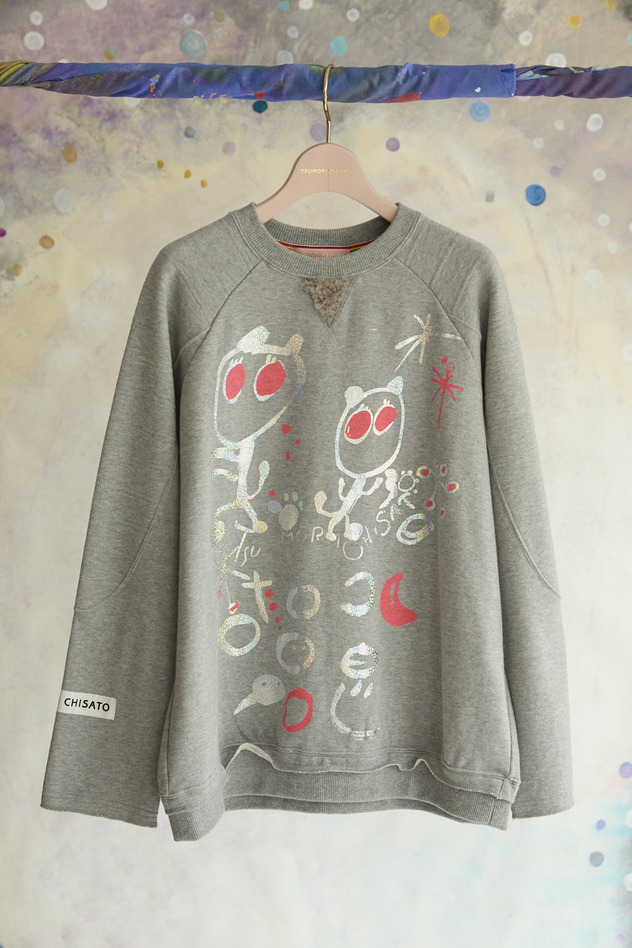 67.LOOK at Cats Urake Tops 詳細画像 off white 6