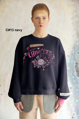 65.Let It Be Embroidery Urake Tops 詳細画像