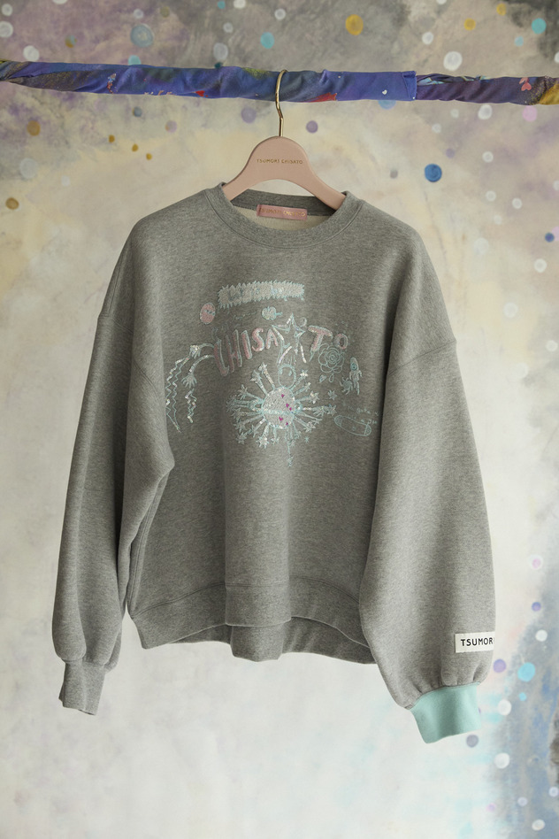 65.Let It Be Embroidery Urake Tops 詳細画像 ivory 6