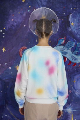 72.Kiraneko spray dye urake Tops 詳細画像