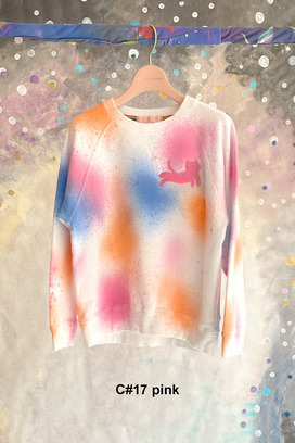 72.Kiraneko spray dye urake Tops 詳細画像