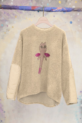 58.Kira kira alien angola Pile Tops 詳細画像