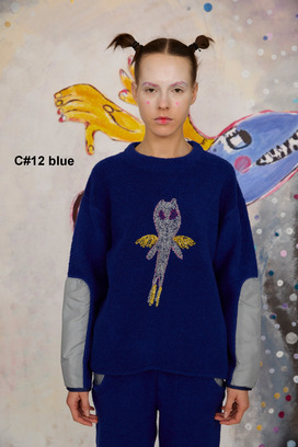 58.Kira kira alien angola Pile Tops 詳細画像