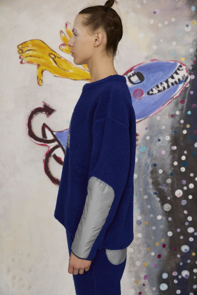 58.Kira kira alien angola Pile Tops 詳細画像 beige 3