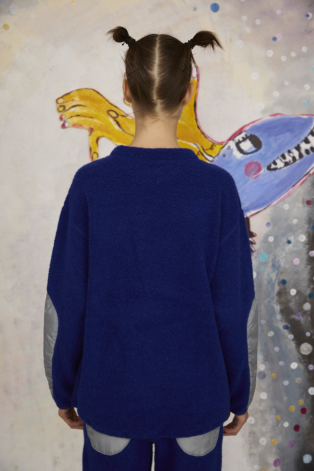 58.Kira kira alien angola Pile Tops 詳細画像 beige 4