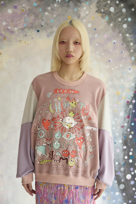 35.Let It Be Print Mini Urake Tops 詳細画像