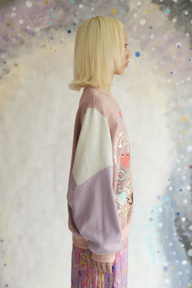 35.Let It Be Print Mini Urake Tops 詳細画像