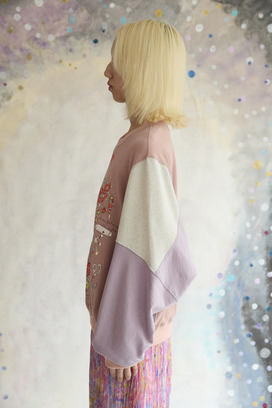 35.Let It Be Print Mini Urake Tops 詳細画像