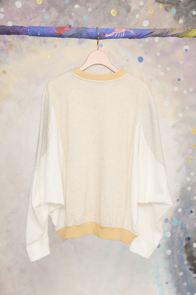 35.Let It Be Print Mini Urake Tops 詳細画像 oatmeal 11