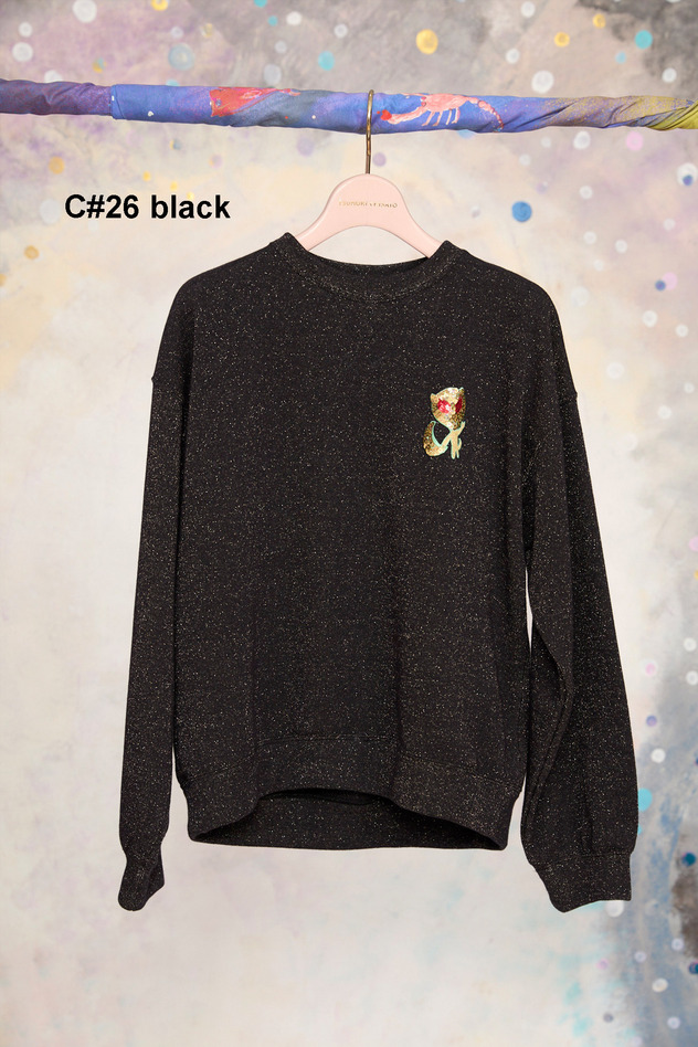 62.Lame Urake Tops 詳細画像 black 1