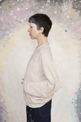 74.Lame Logo JQ Tops 詳細画像