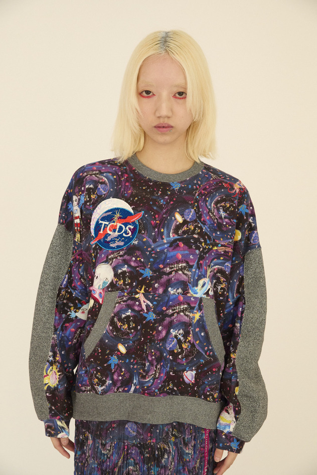 6.Andromeda urake Tops 詳細画像 navy 4