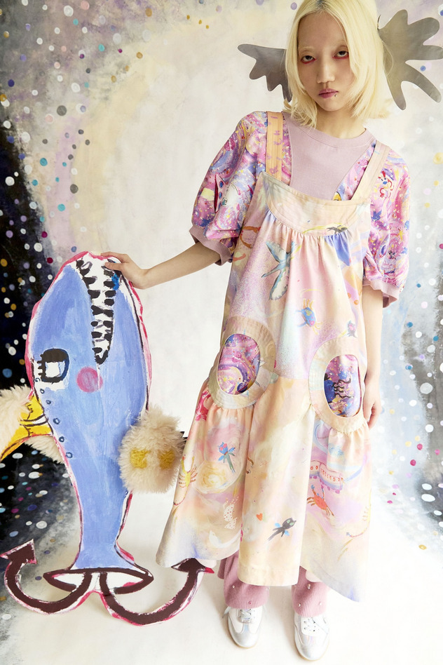 12.Andromeda mini urake tops 詳細画像 navy 10