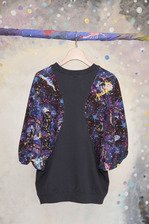 12.Andromeda mini urake tops 詳細画像 navy 3