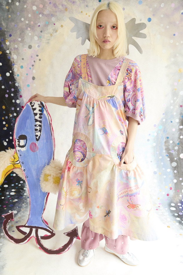 12.Andromeda mini urake tops 詳細画像 navy 7