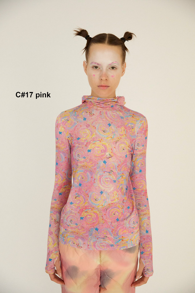 31.Andromeda strech jersey Tops 詳細画像 pink 1