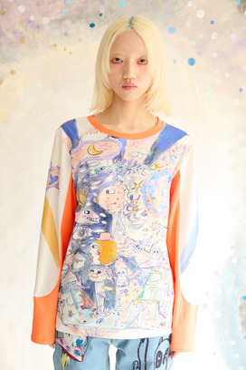 45.Dancing universe LongT-shirt 詳細画像