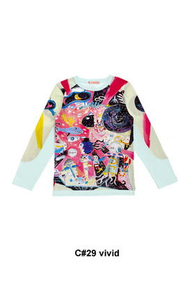 45.Dancing universe LongT-shirt 詳細画像