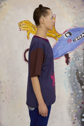 22.Alien Embroidery T-shirt 詳細画像