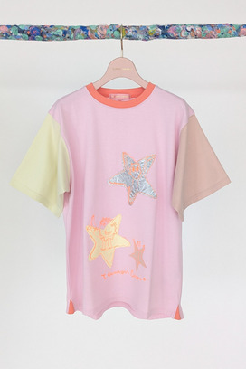 Alien Embroidery T-shirt 詳細画像