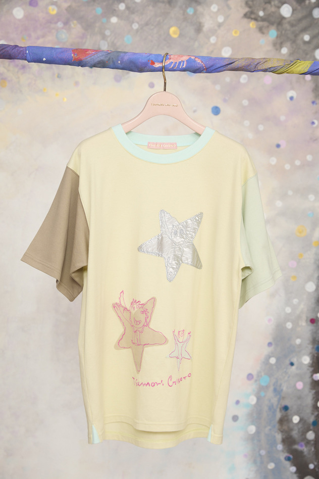 22.Alien Embroidery T-shirt 詳細画像 light green 6