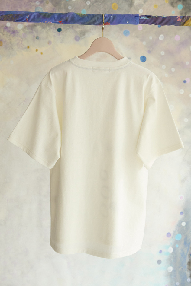 20.Look at cats T-shirt 詳細画像 off white&times;black 3